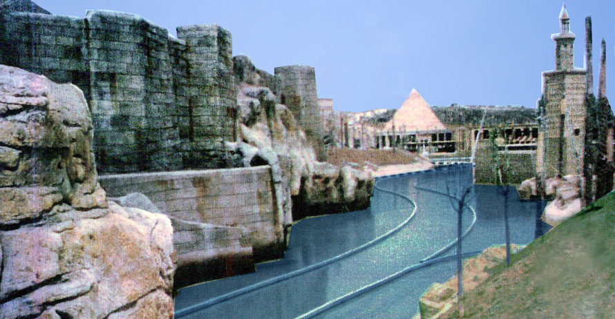 Equipamientos de Ocio y Cultura, Parque Temático terra Mitica, Atracción 1